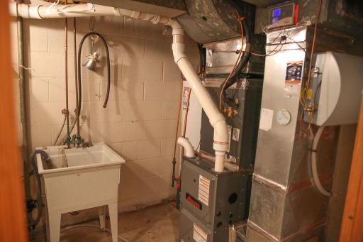 Furnace- Located in laundry room