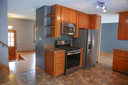 Newer stainless steel appliances