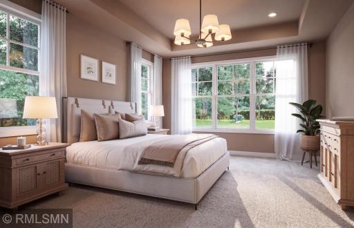 Renderings are of selected model finishes.