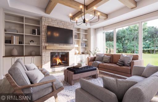 Renderings are of selected model finishes.