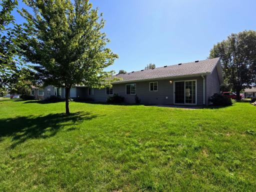 Lot size is 50 x 109 North view of townhome.