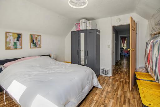 3 bedrooms on one level upstairs. Bedroom 1