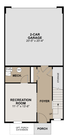 Barcelona Lower Level Featuring Finished Rec Room
