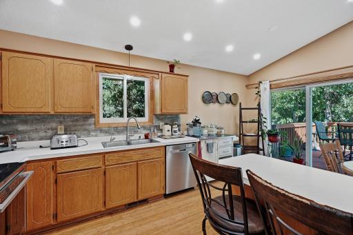 Kitchen with SS Appliances & recessed Lighting