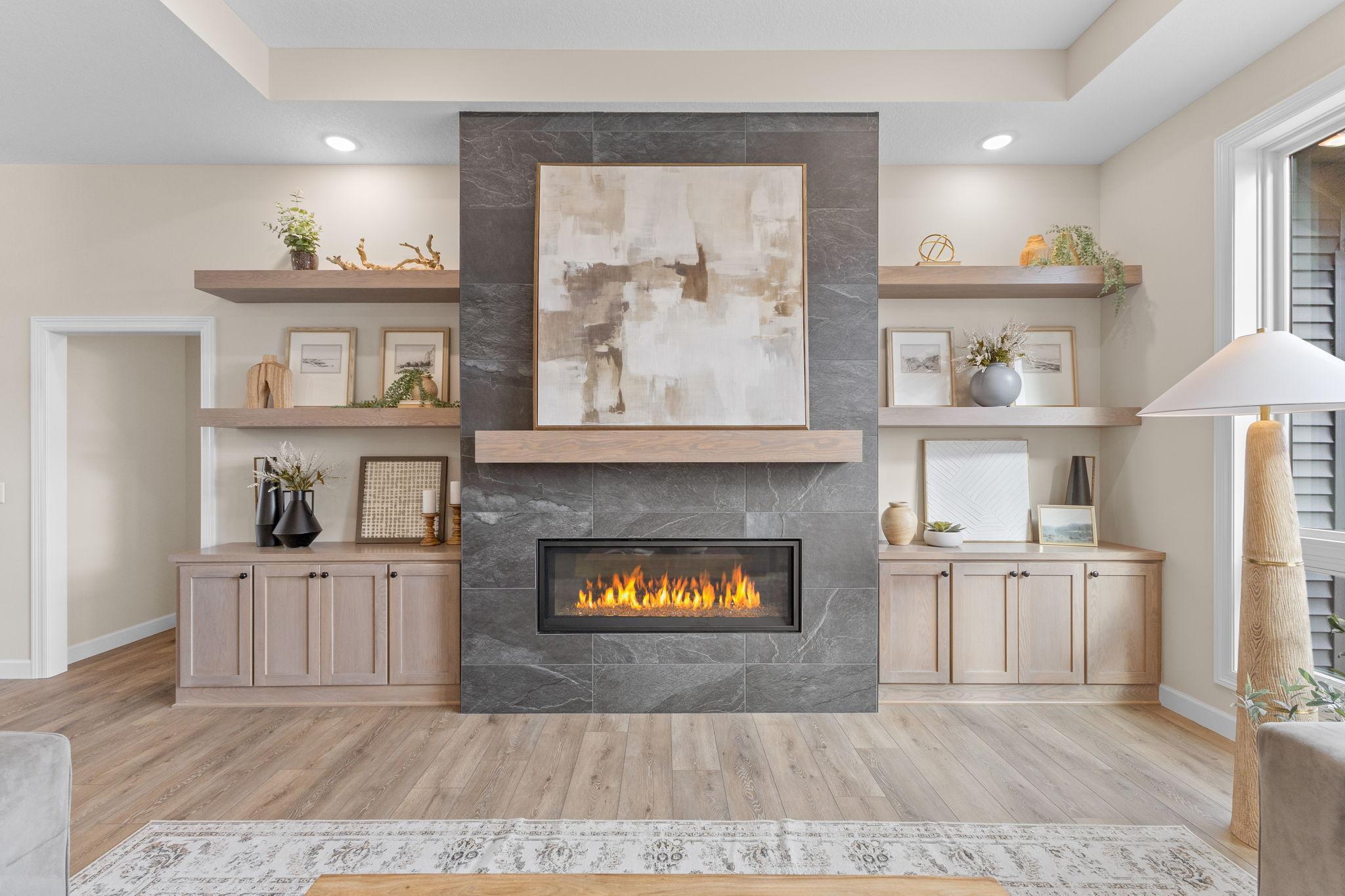 Built-Ins and Floating Shelves