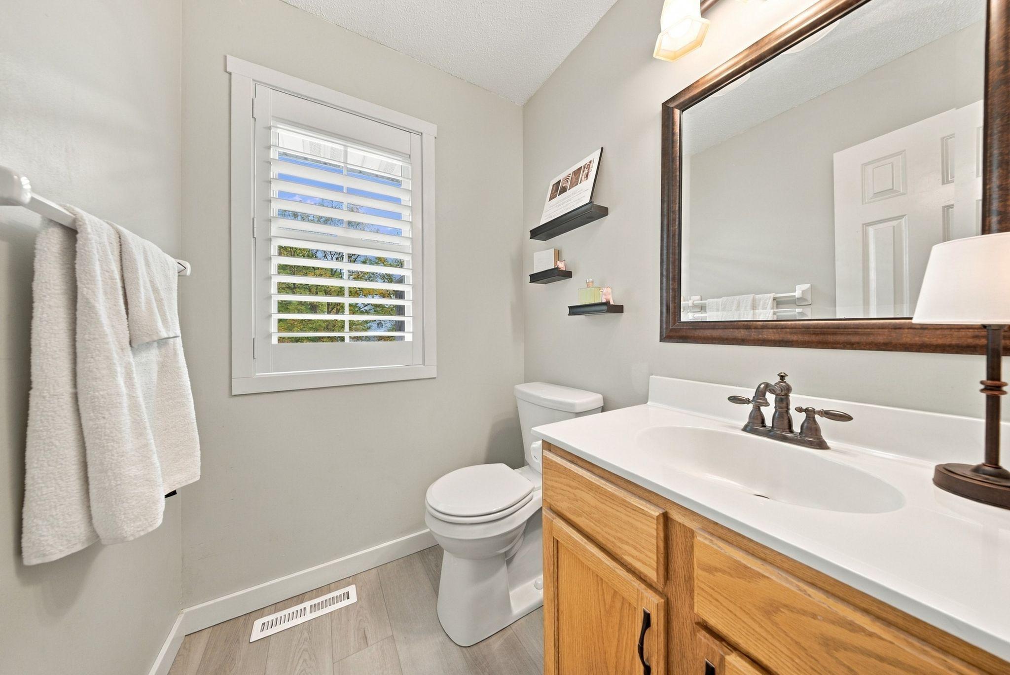 1/2 Bath - Main Floor