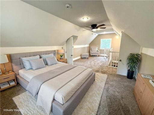 Primary Bedroom/Flex Space - Virtually Staged