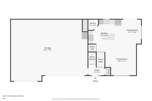 Enrty Level Floor Plan
