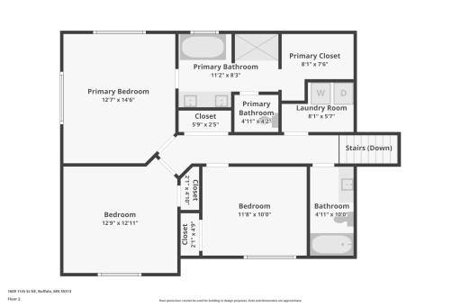 Bedroom Level Floor Plan