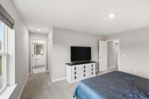 A comfortable primary suite designed with everyday convenience in mind.