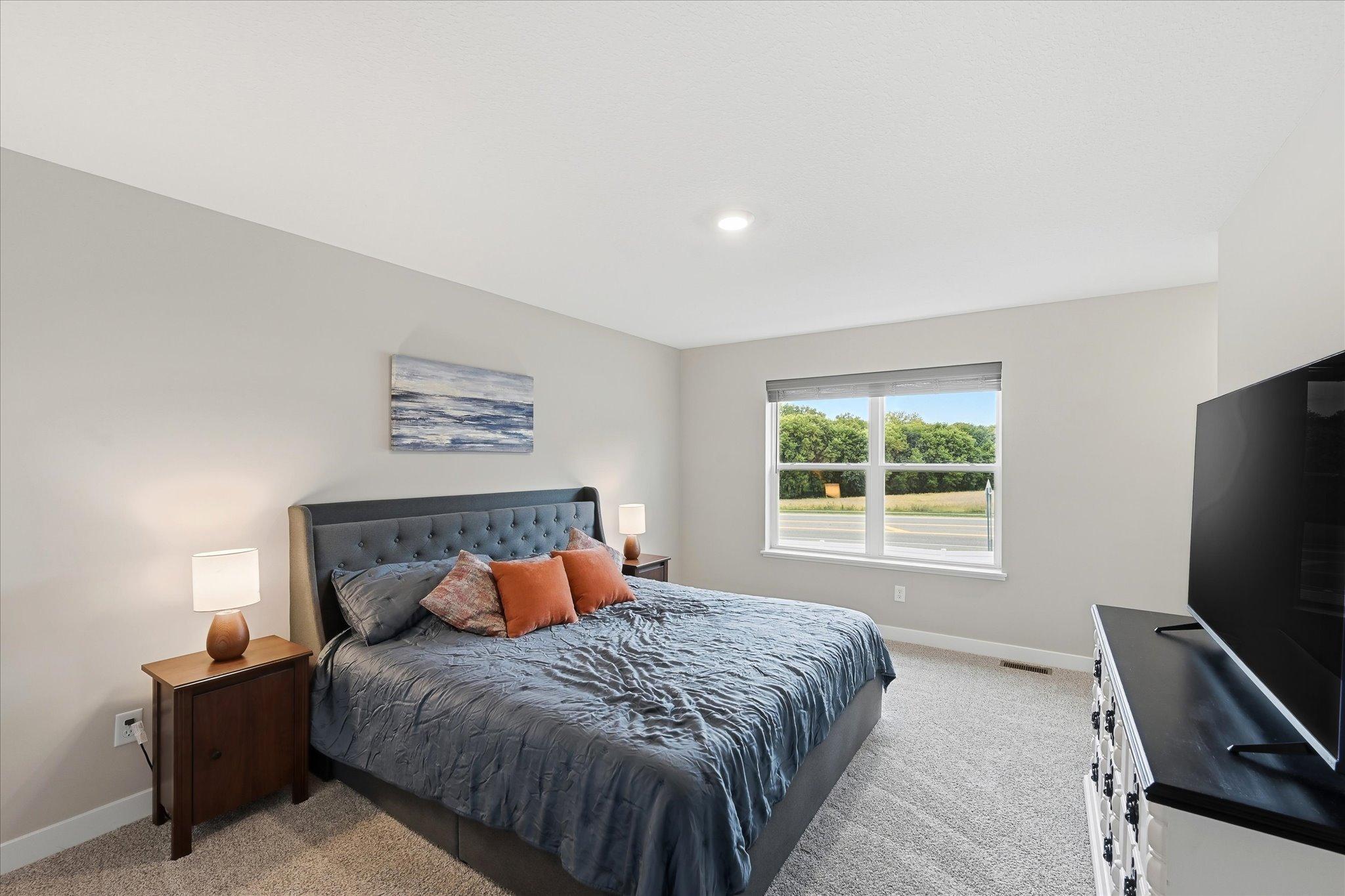 Your own private retreat! The primary bedroom features a walk-in closet and private full bathroom.