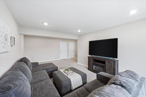 Movie nights, game days, or a quiet evening in. This flexible space is ready for it all!