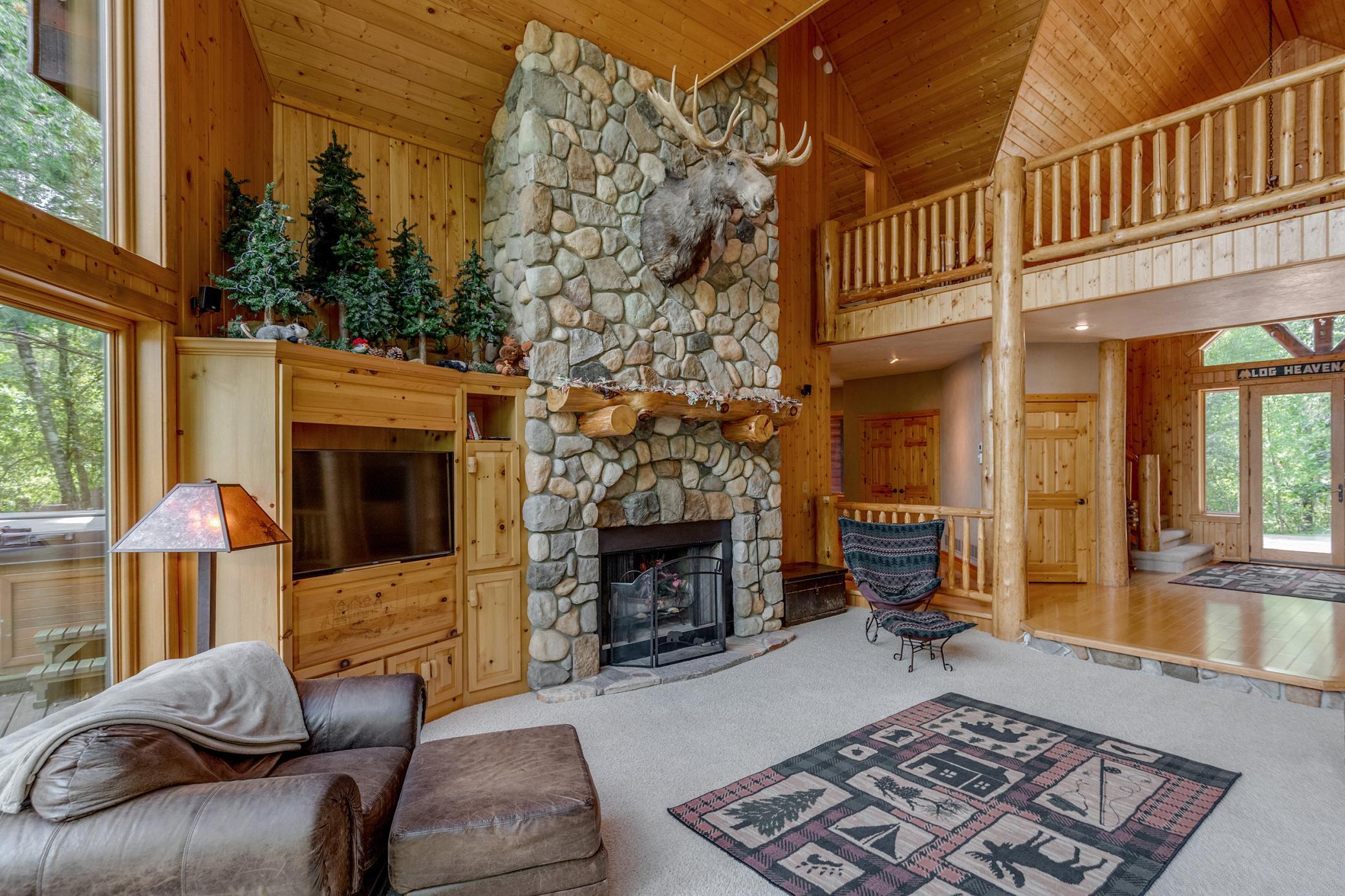Wood Fireplace