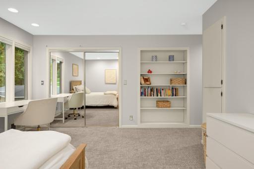 3rd bedroom with built-ins