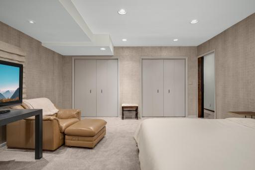 Lower level bedroom