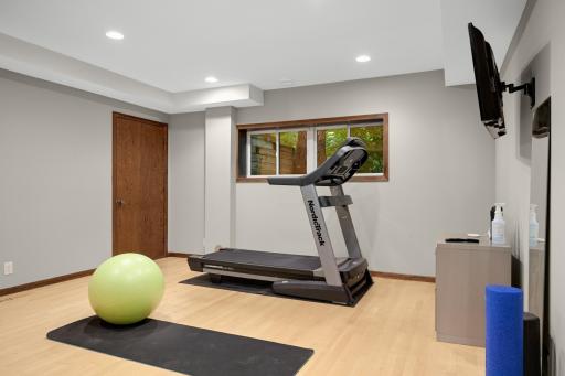 Exercise room could be possible 5th bedroom