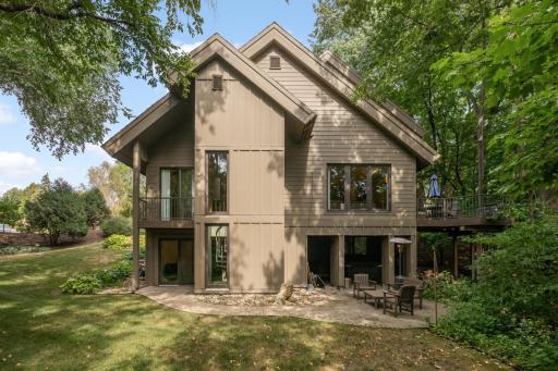 South east side of home with patio areas