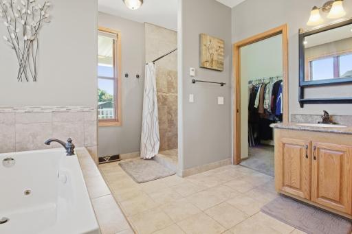 Primary Bath-Shower-Walk-In Closet