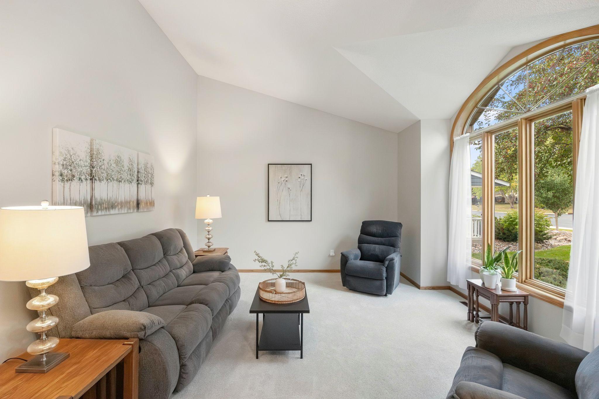 Flexible room offers options for a sitting room, playroom or whatever best fits your needs.