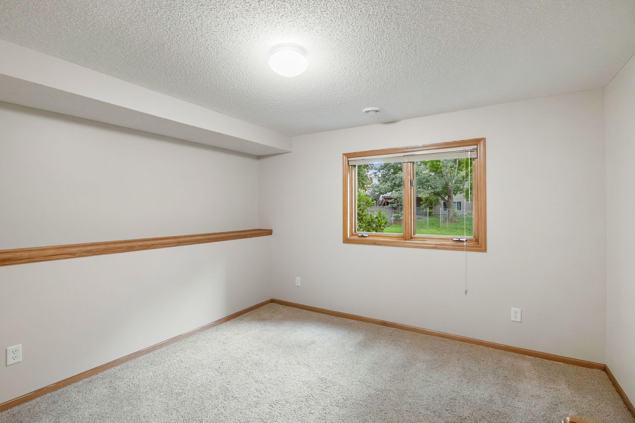 Lower level bedroom