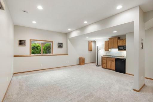 Perfect space for a game table, or play area