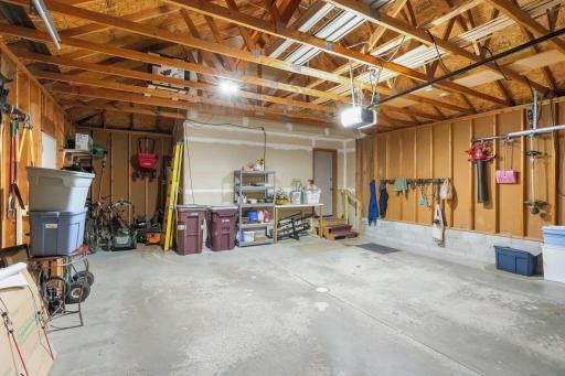 You'll love the 2+ car garage featuring a rear bump-out providing additional storage for bikes, lawn equipment, tools, and more.