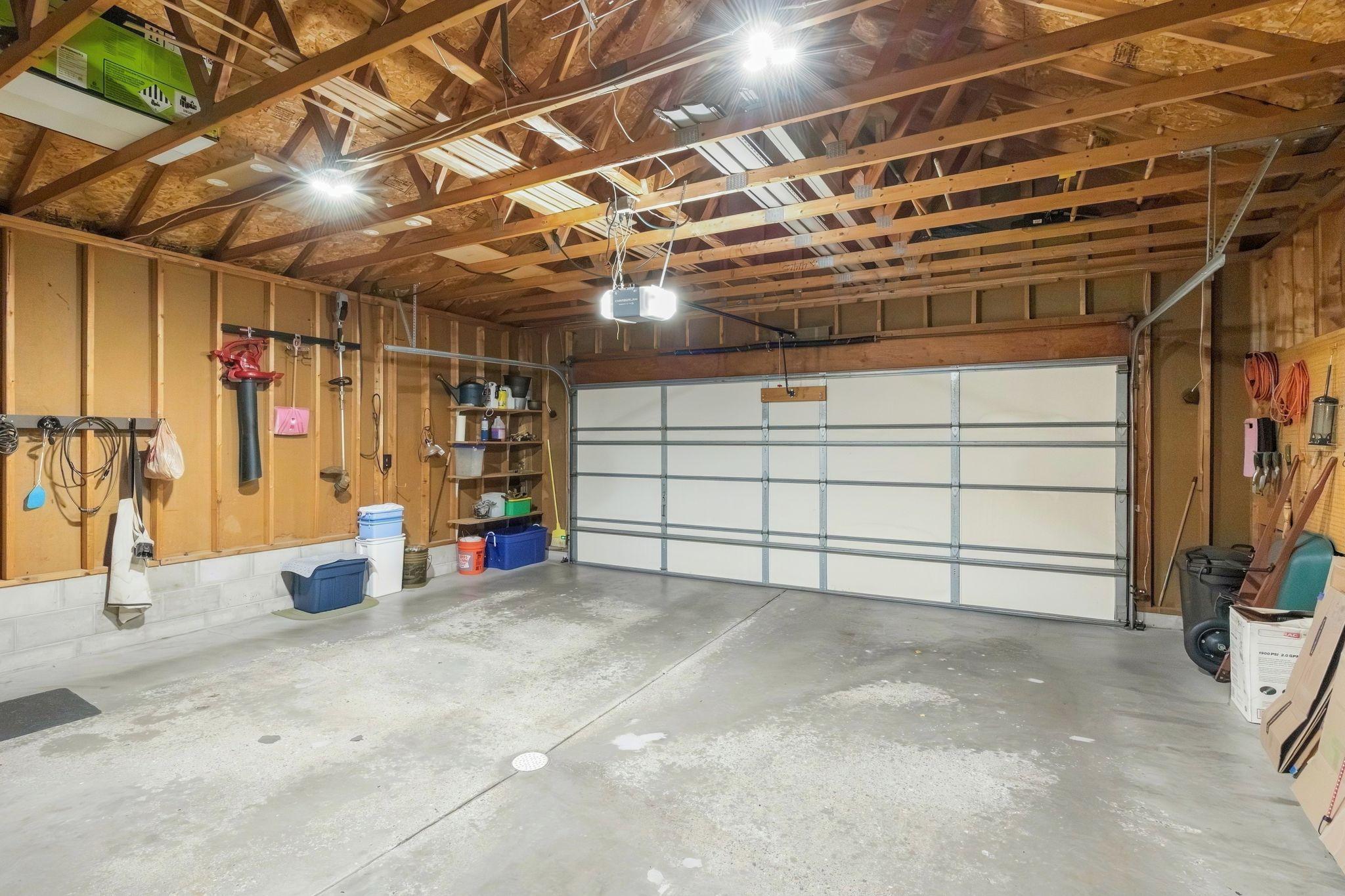 Plus an extra-wide 18' garage door!