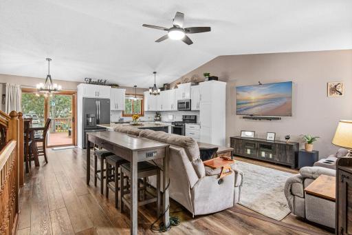 Gorgeous LVP flooring throughout main floor