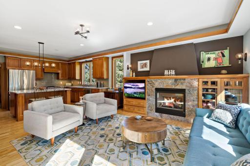 Perfect space off the kitchen to enjoy morning coffee and catching up!