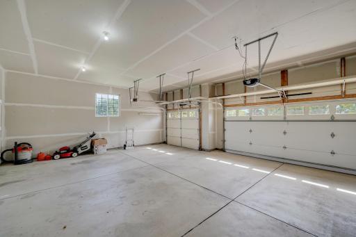 Attached garage