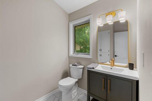Half Bathroom Connected to Great Room