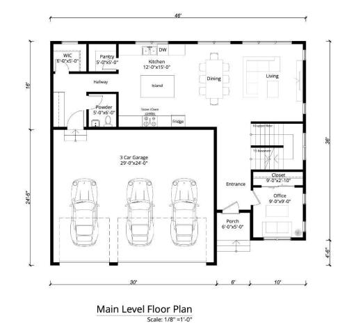 Floor Plan- Main Level