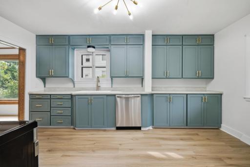 Spacious updated kitchen has all new stainless appliances
