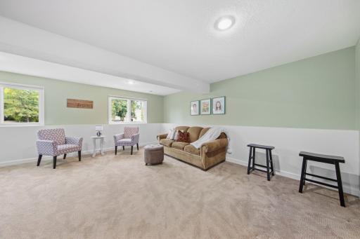 another large family room with daylight windows
