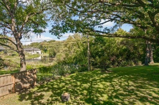Beautiful pond views and huge backyard
