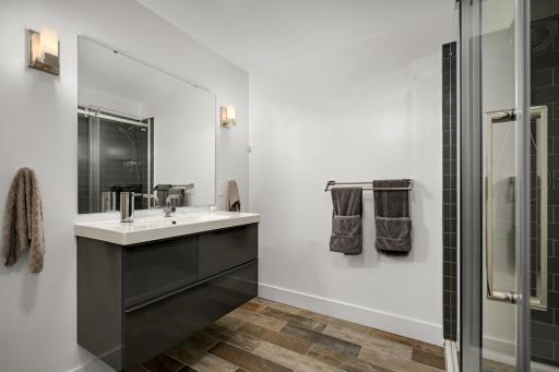 Stunning 3/4 bath
