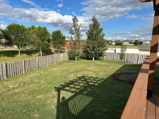 Fenced Yard