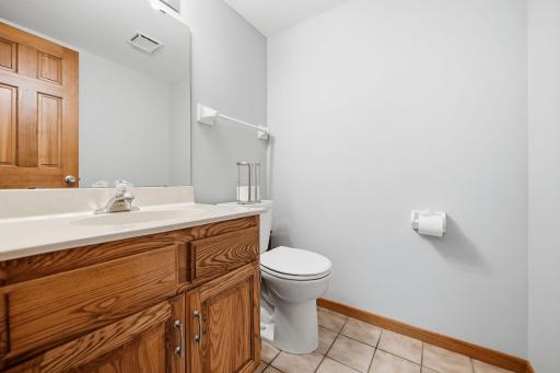 Powder Room on main floor...