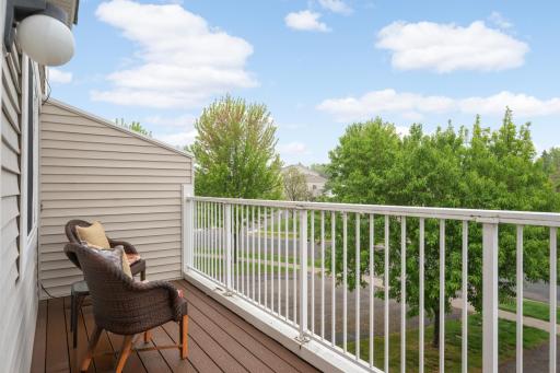 Wonderful space to relax on deck