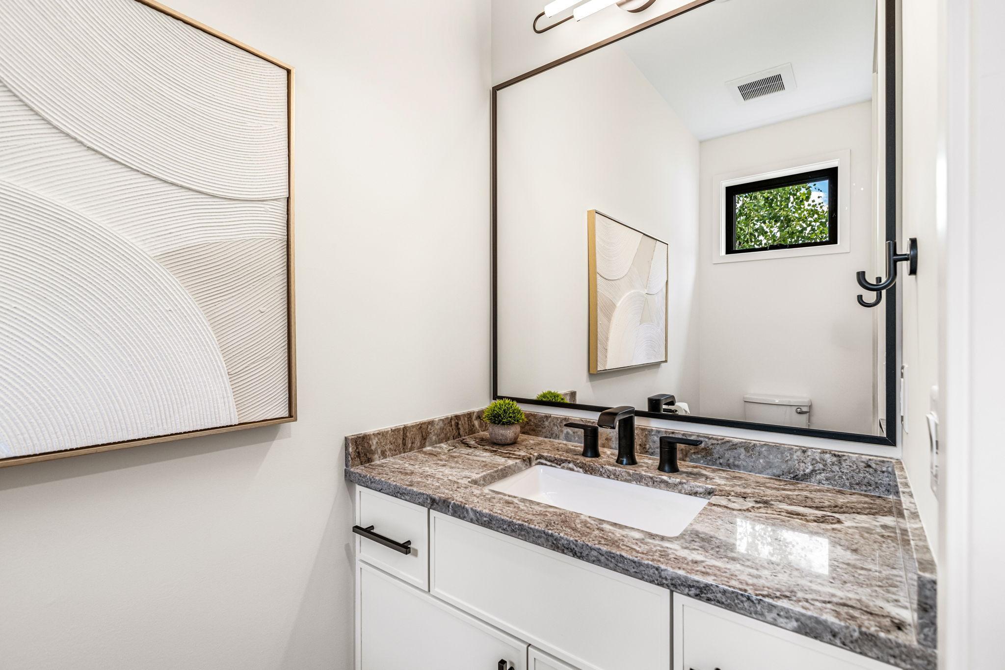 Main floor powder bath.