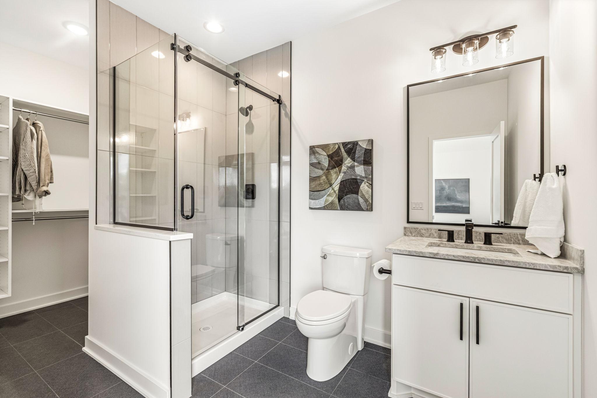 3/4 bath is uniquely