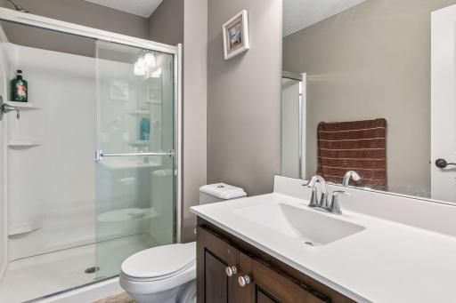Full bath for the Princess suite or perfect for guest.