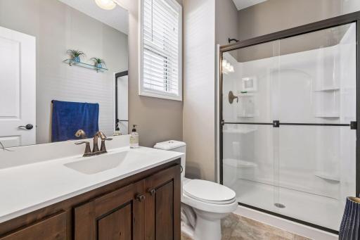 Nice to have a 3/4 bath on the main level.