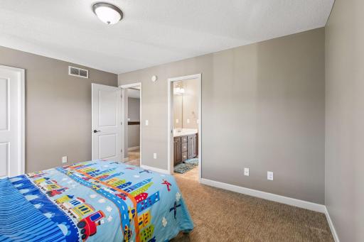 Second bedroom that shares the Jack and Jill bath.
