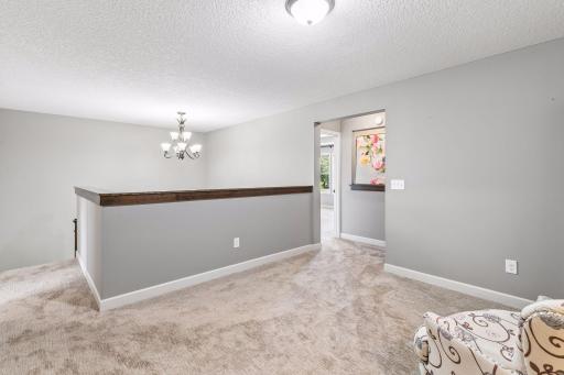 Large loft area that can be multi-purpose use.