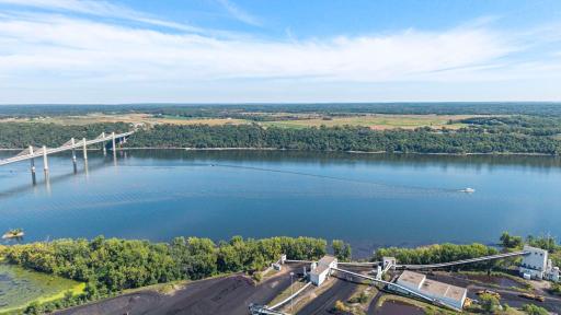 Nearby Stillwater bridge and St. Croix River. 1137 Pioneer Trail, Bayport, MN
