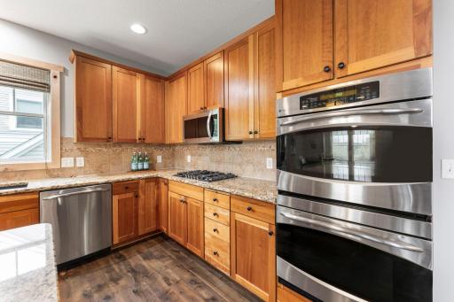 If you like to cook or bake, you'll appreciate the double wall oven! 1137 Pioneer Trail, Bayport, MN