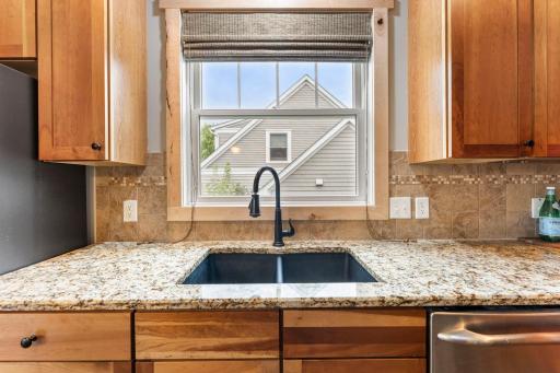 New stainless steel kitchen appliances (except double the wall ovens). 1137 Pioneer Trail, Bayport, MN