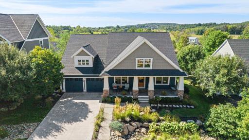 Overhead view. 1137 Pioneer Trail, Bayport, MN
