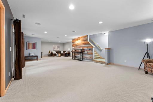 You'll love the large open spaces of the lower level! 1137 Pioneer Trail, Bayport, MN